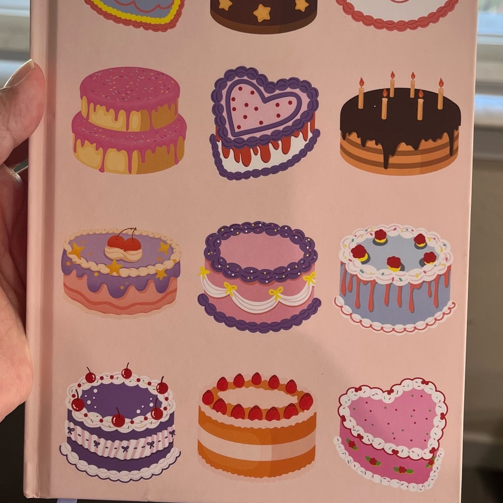 Colorful Cake Design Party Notebook - Picture 5 of 6